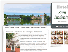 Tablet Screenshot of hotel-bad-salzungen.com